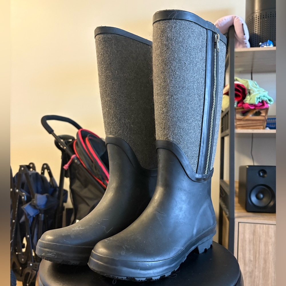 Classic Black Rain Boots